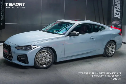 BMW 4 Series (G22) Upgraded with TTSPORT Slim Series SL6 Brake Kit
