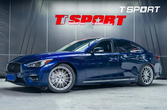 Infiniti Q50 (V37) Upgraded with TTSPORT Classic 7640 Big Brake Kit