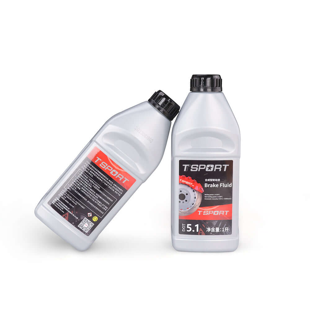 A front view of TTSPORT DOT 5.1 Brake Fluid (1 Liter).