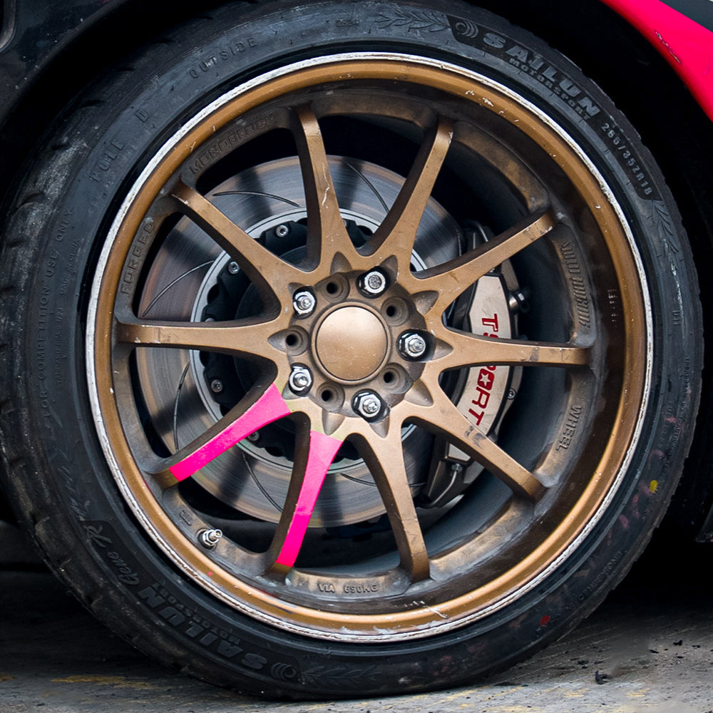 A chrome TTSPORT DRT 4+2 brake kit is installed on the rear wheel.