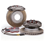 Full front brake upgrade kit TTSPORT 7642TK with pads and lines for GWM Tank 500.