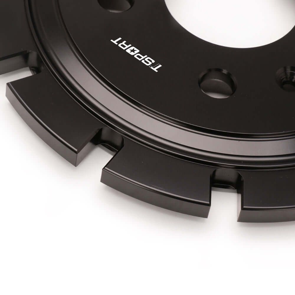 TTSPORT aluminum rotor hat for two-piece brake rotors.